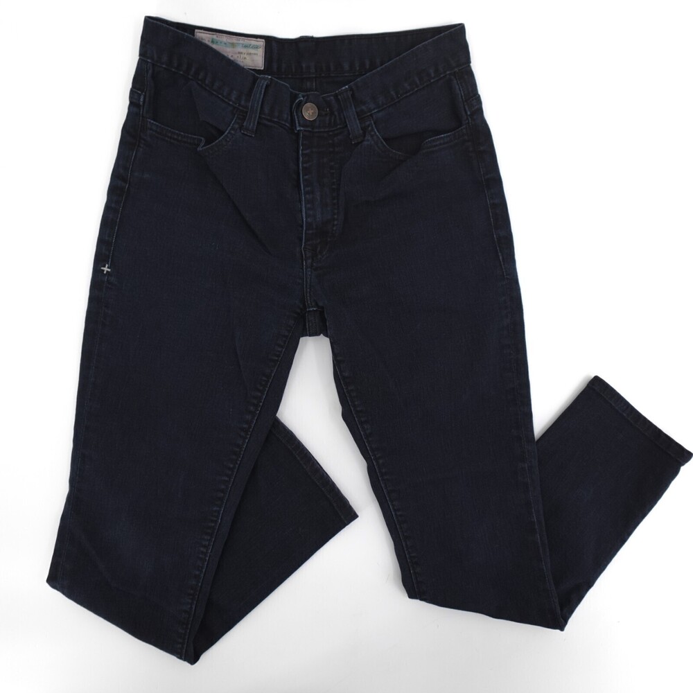 Imogene and Willie Jeans Womens 27 Dark Blue Imogene Slim Tapered Ankle Dark Was